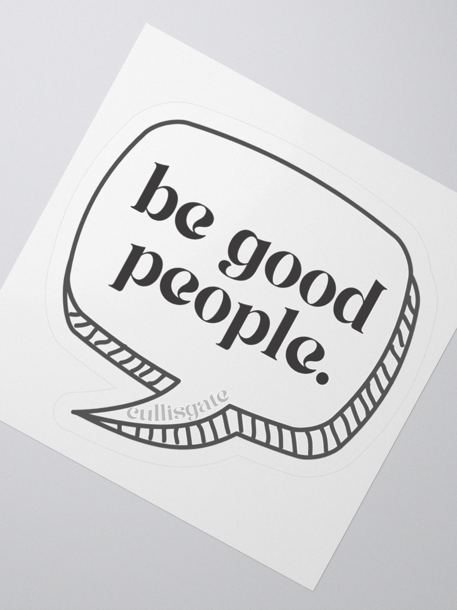 Be Good People (Sticker) product image (4)