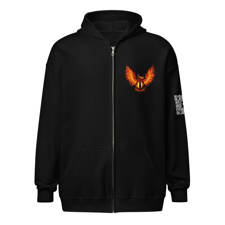 Dark Color Gildan Zip-up Hoodie product image (7)