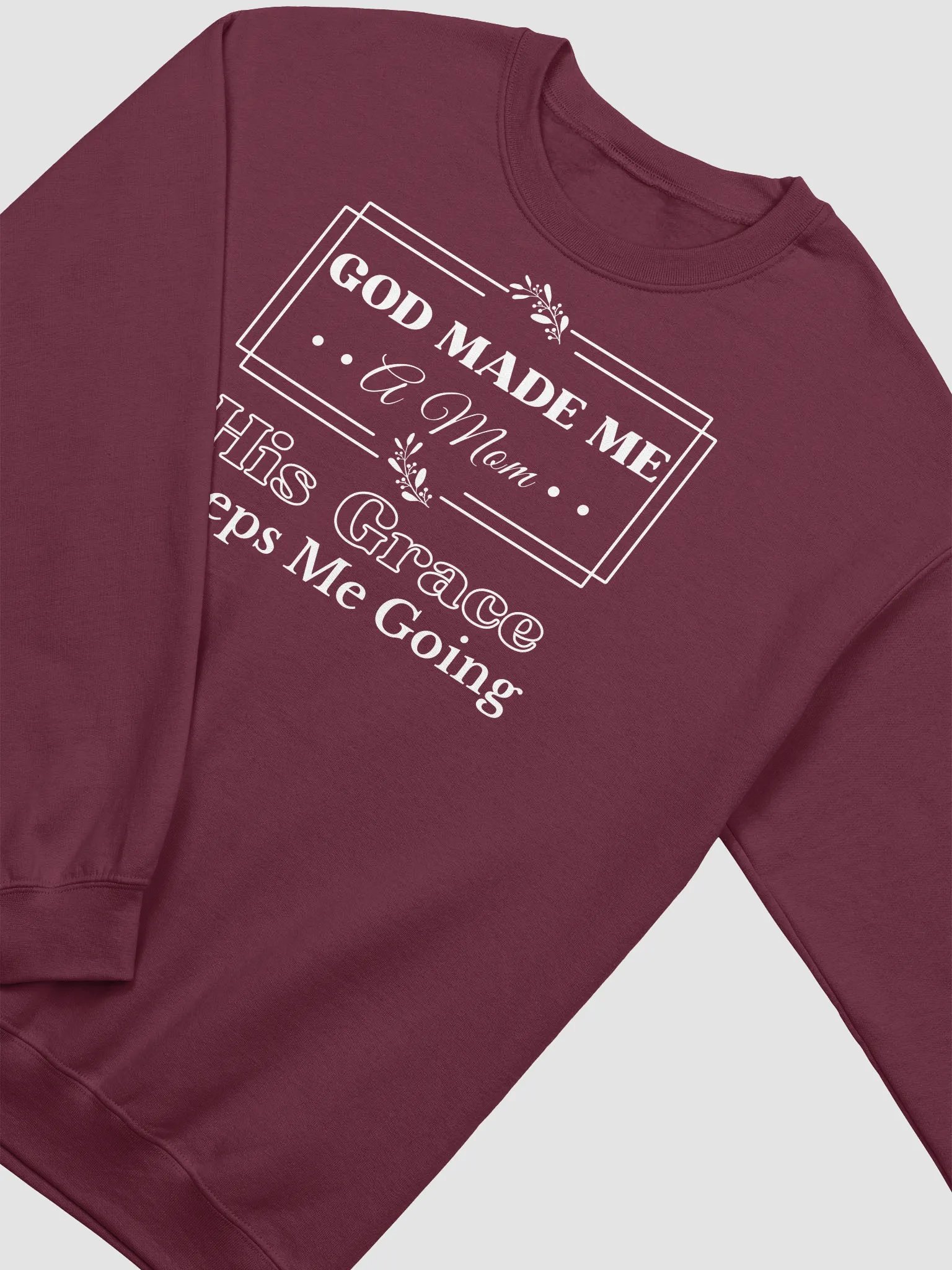 God Made Me A Mom, Gildan Sweatshirt. product image (8)