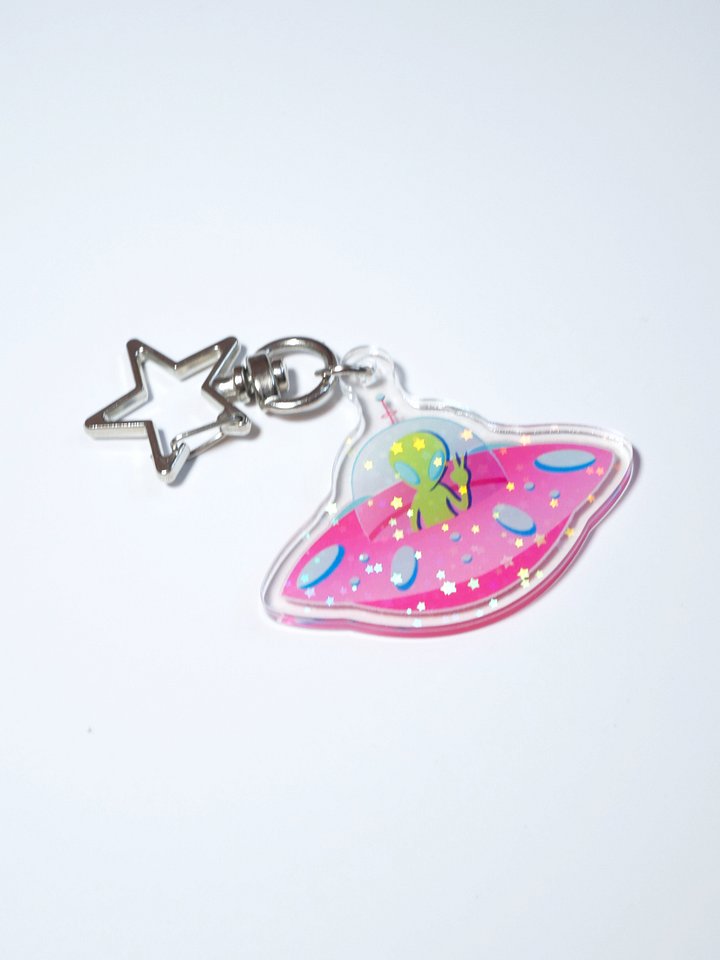 Alien UFO Keychain product image (1)