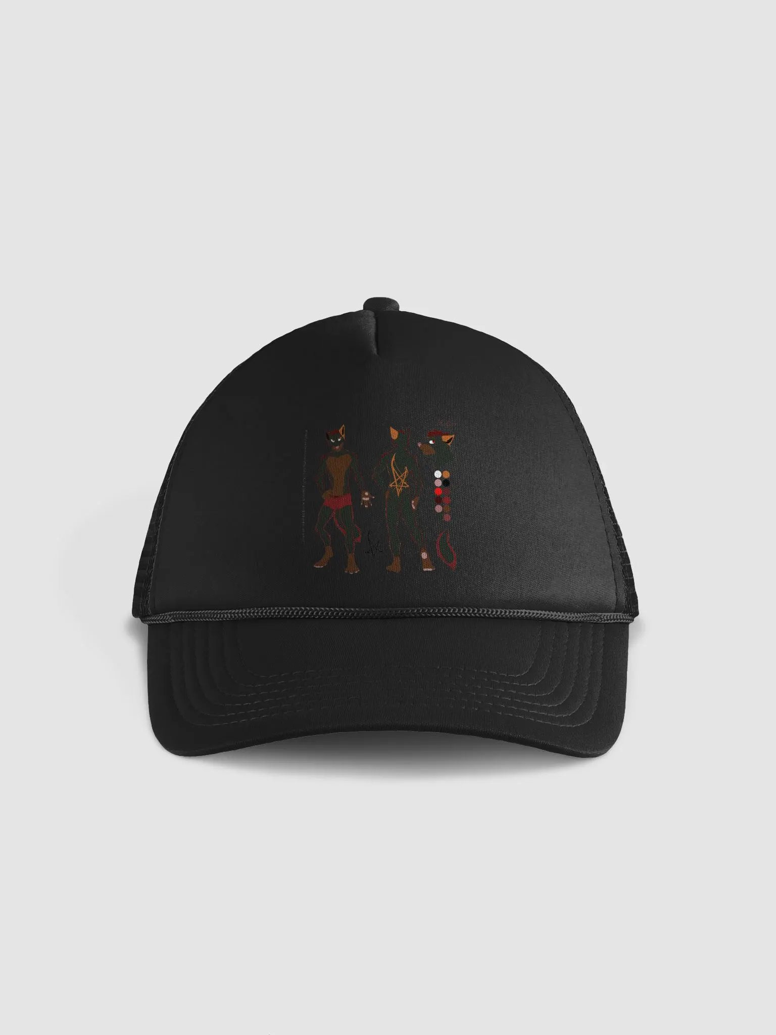 Hellfire Ref Hat With Mesh Backing product image (3)
