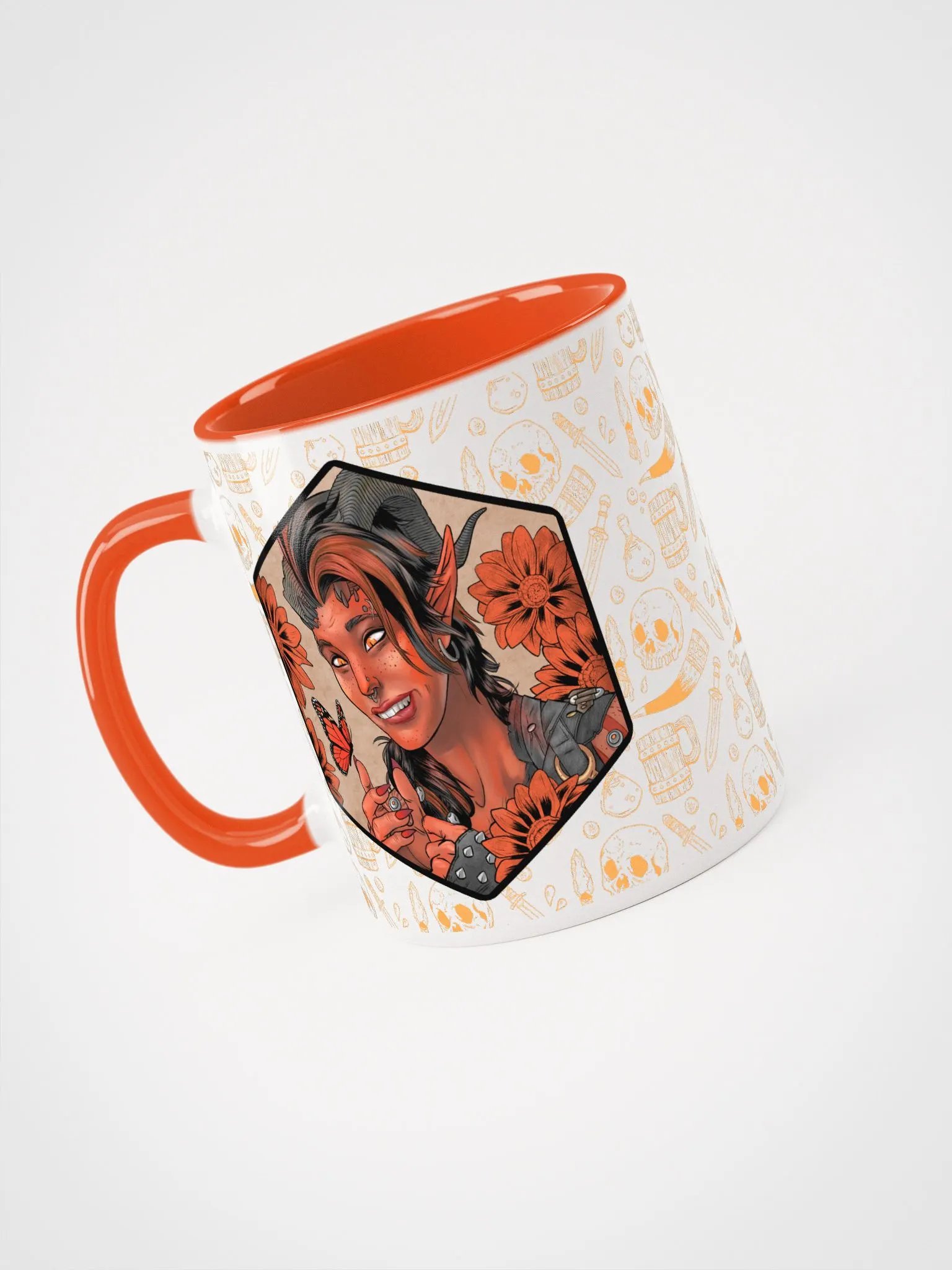 The Fire Heart - color mug product image (3)