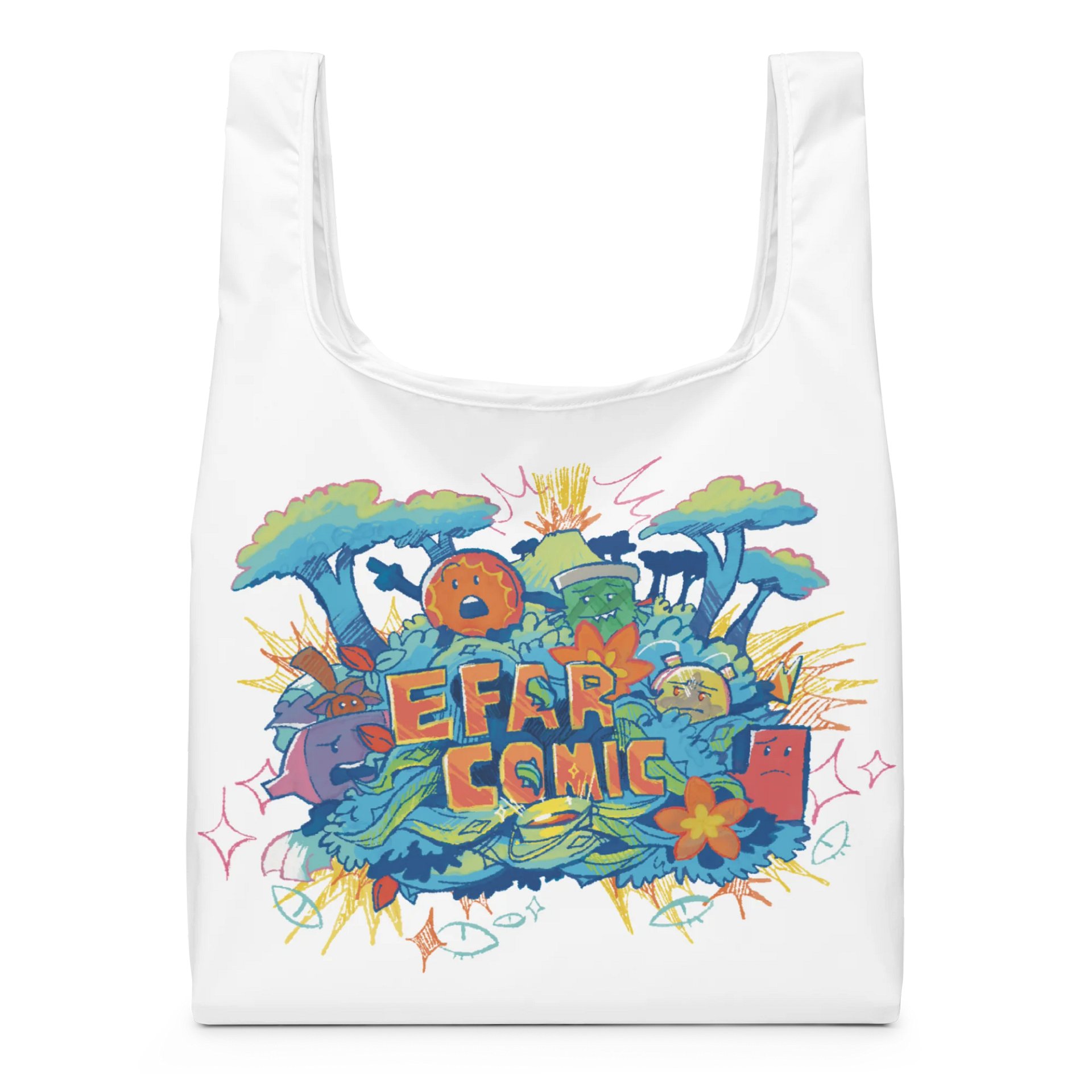 Efarcomic double-sided shopping bag product image (1)