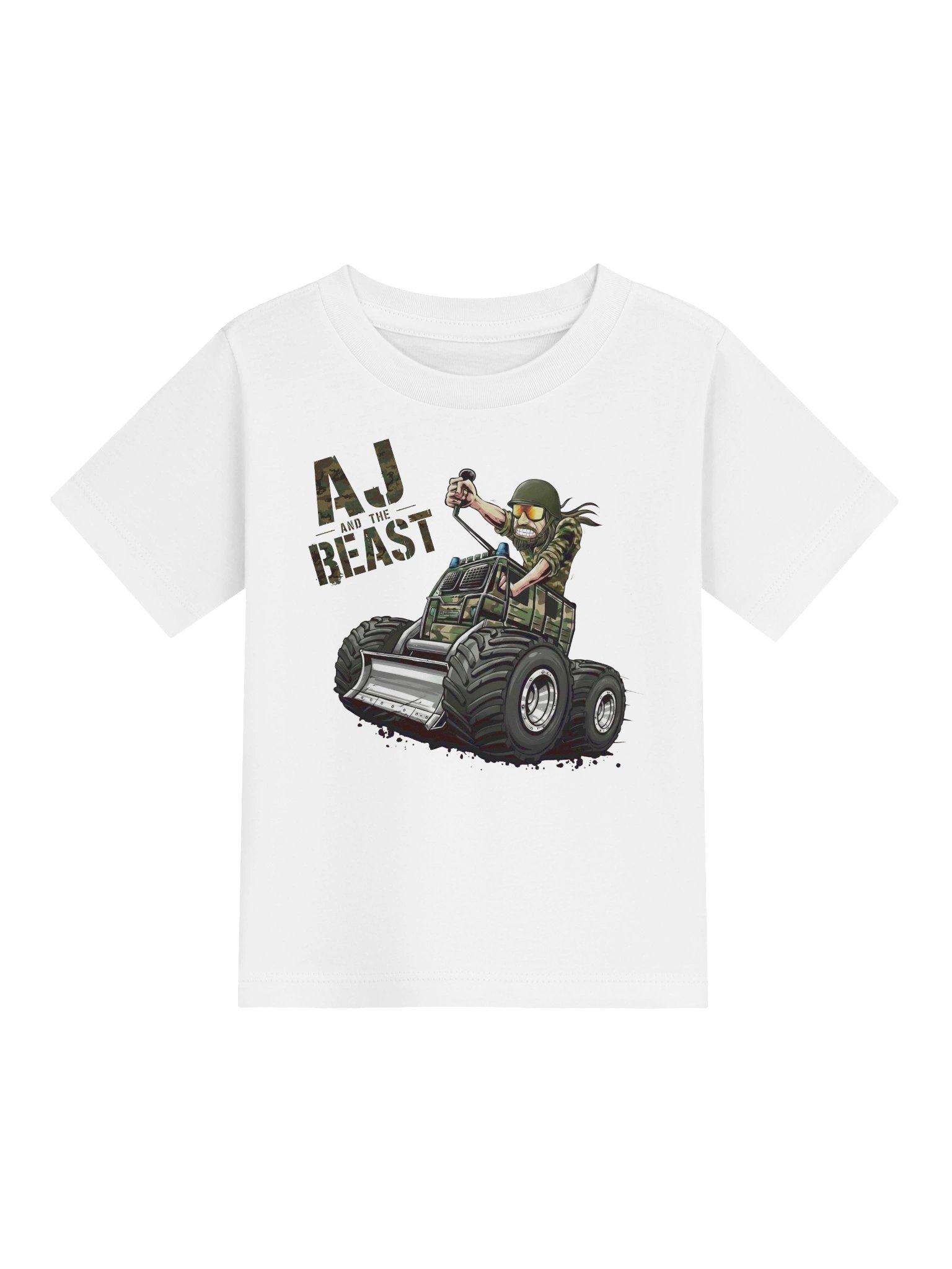Bella+Canvas Baby Jersey Short Sleeve Tee : AJ and the BEAST CAMO product image (1)