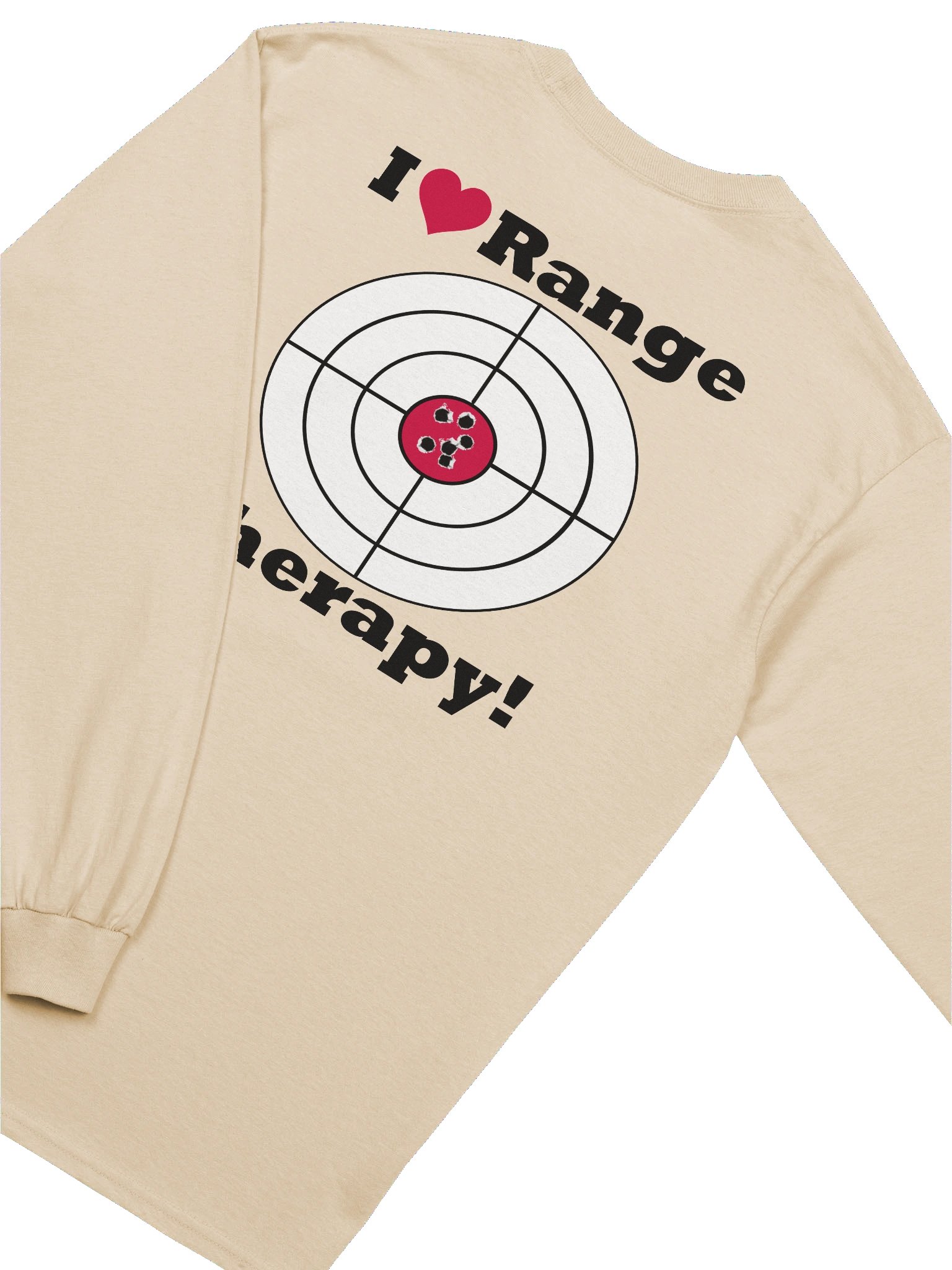 I LOVE Range Therapy Cotton Long Sleeve T-Shirt product image (4)