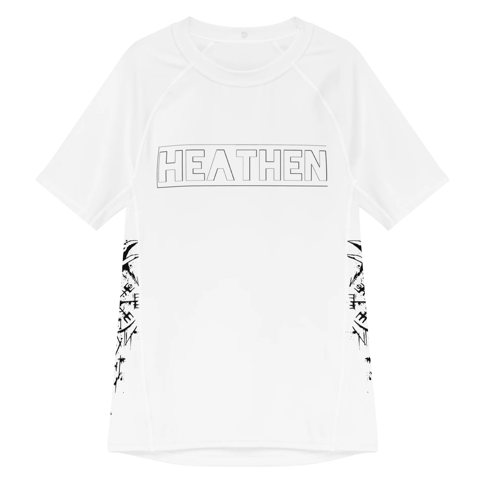 Heathen Training white compression shirt product image (1)