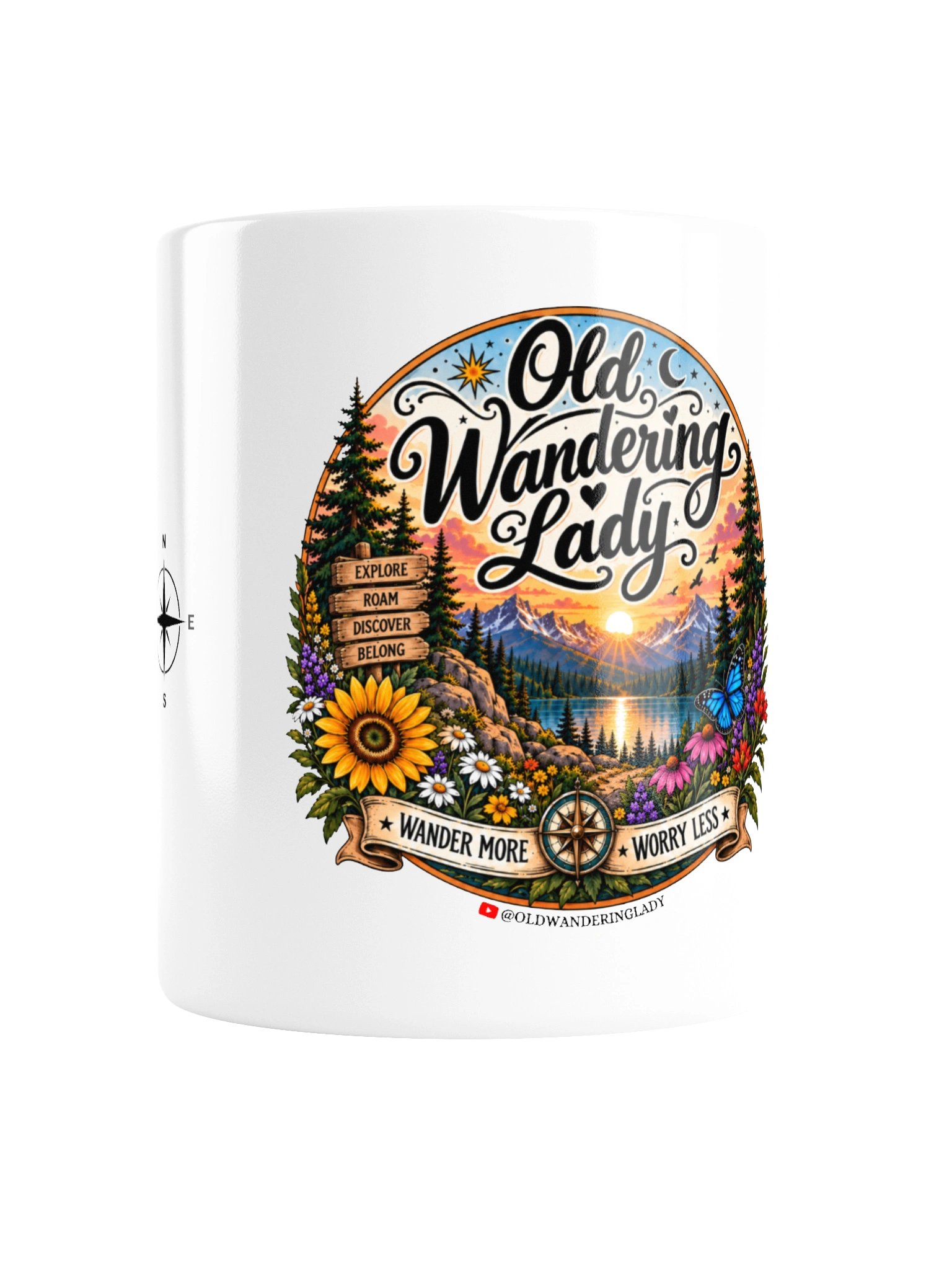 Old Wandering Lady Mug product image (2)