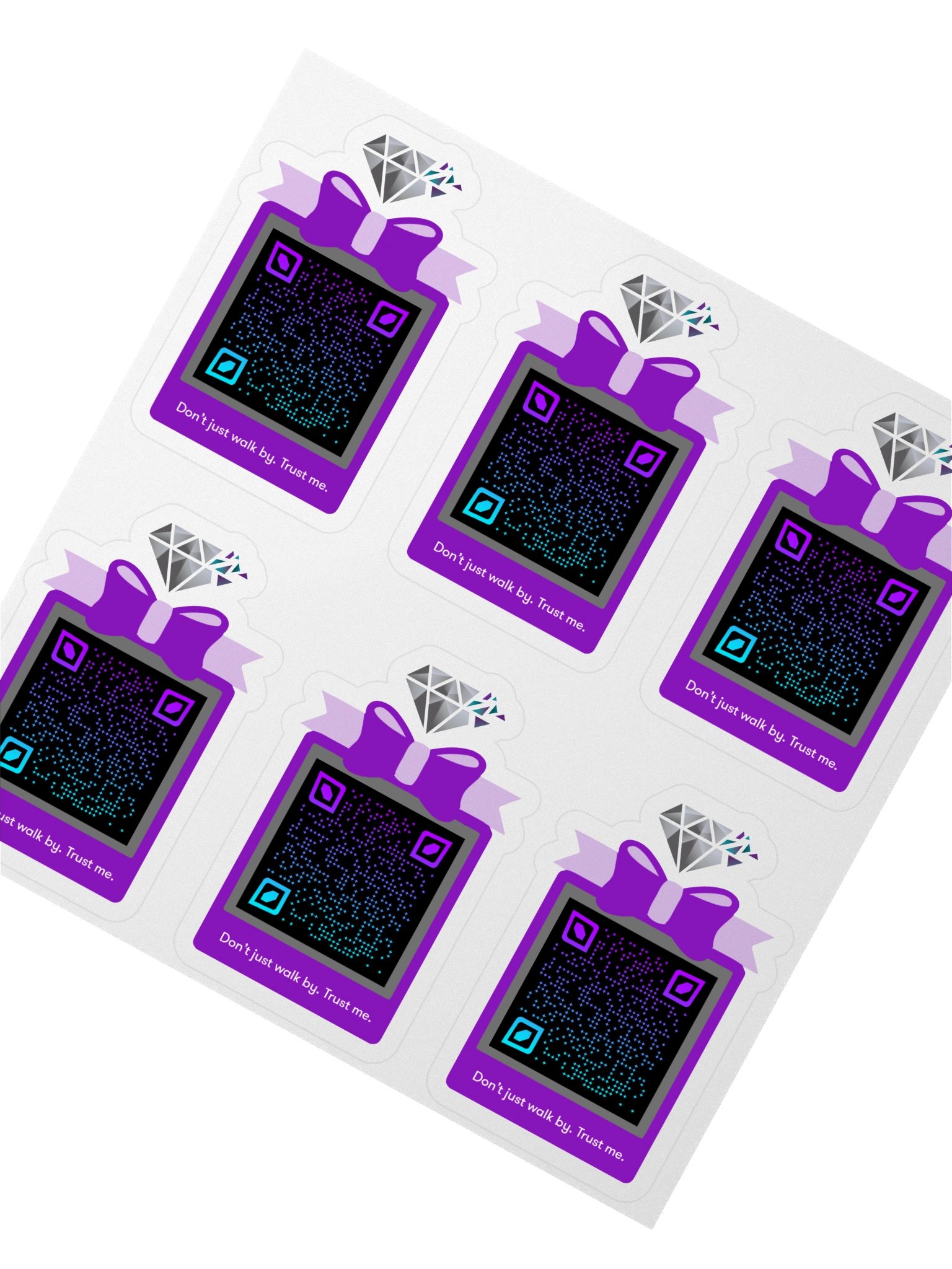QR Code Sticker Sheet 1 - Multid Store product image (2)