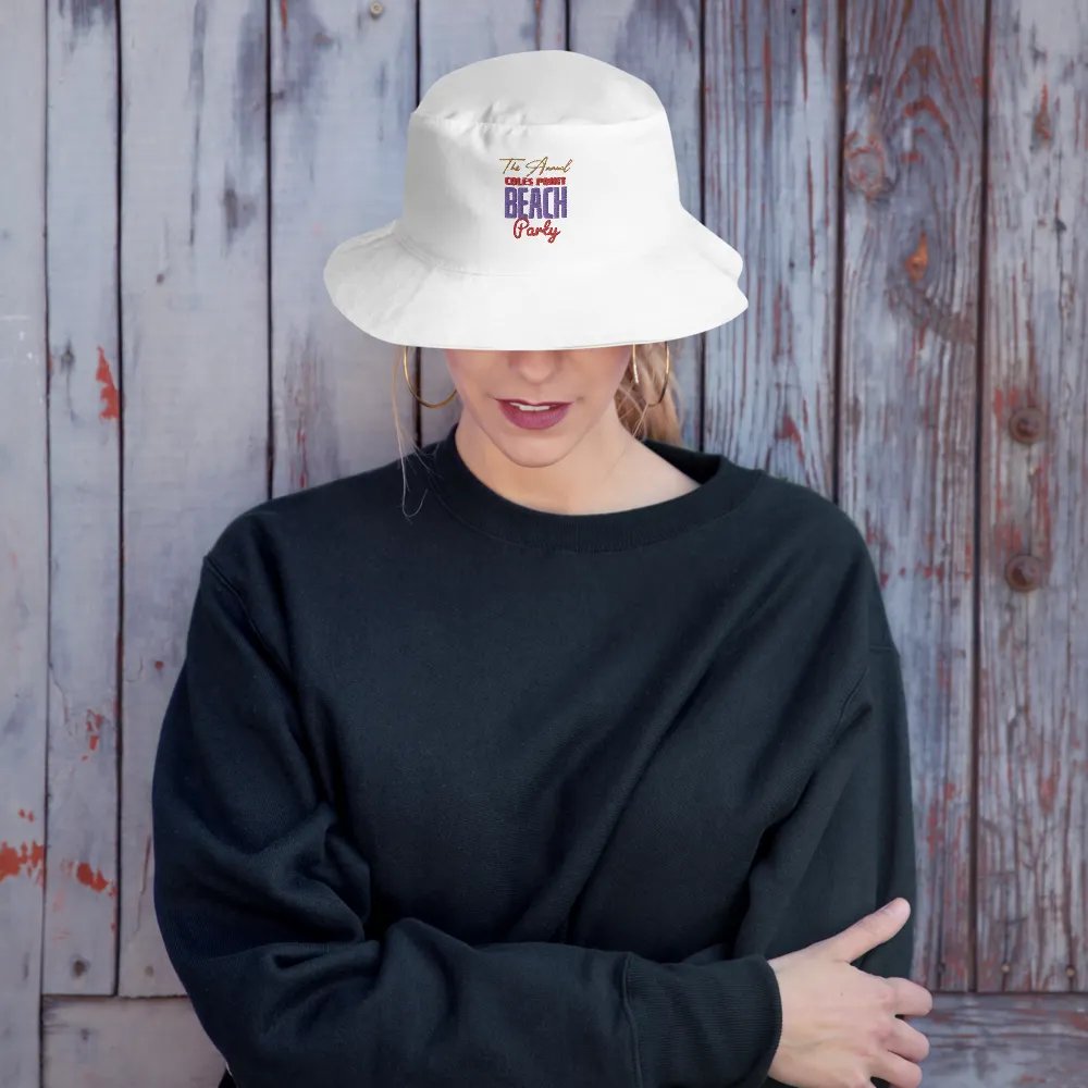 Coles Point Beach Party Embroidered Bucket Hat product image (7)