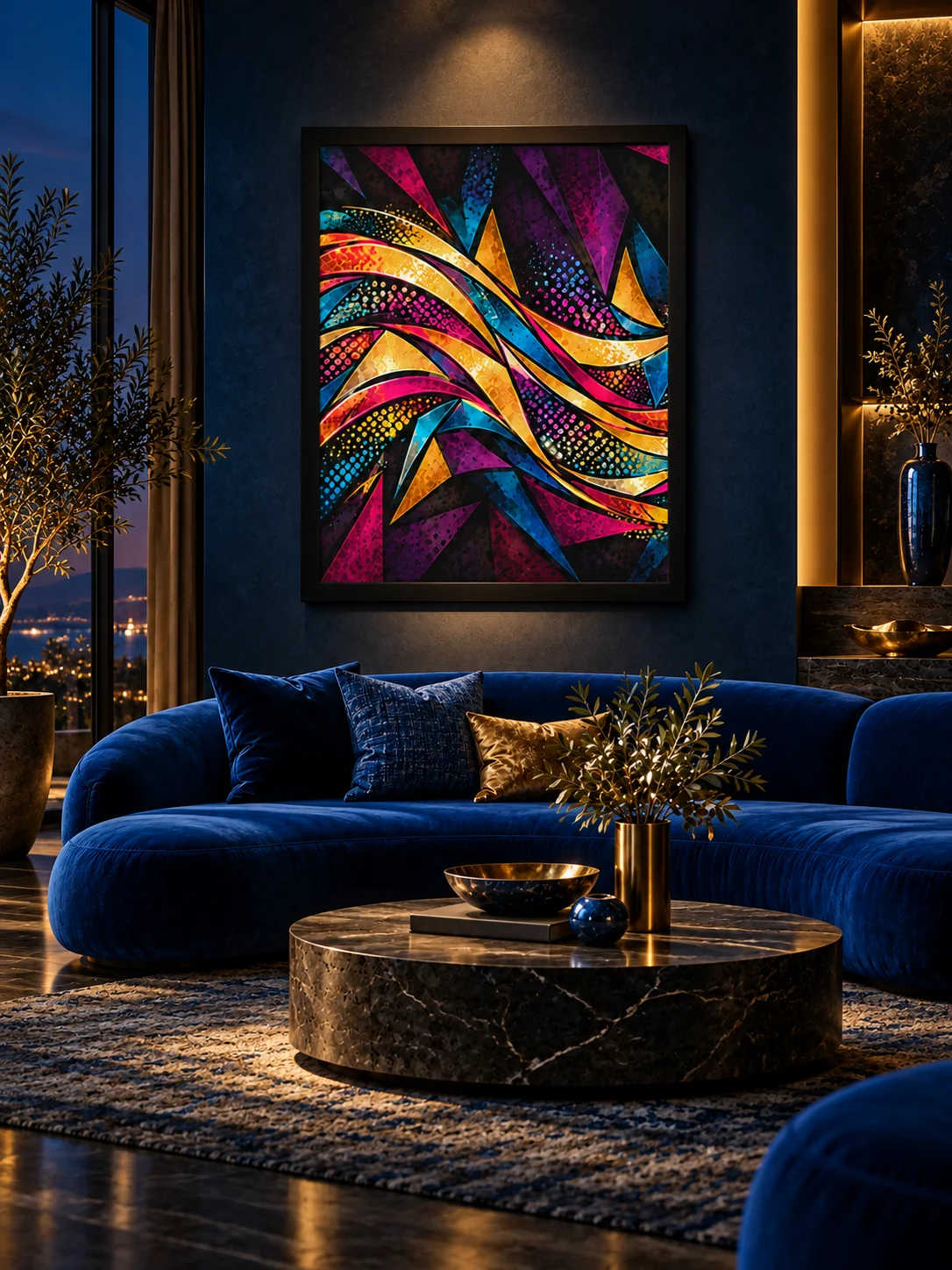 Threads of Connection — Where It Begins | Left Panel, 16″ × 20″ product image (2)