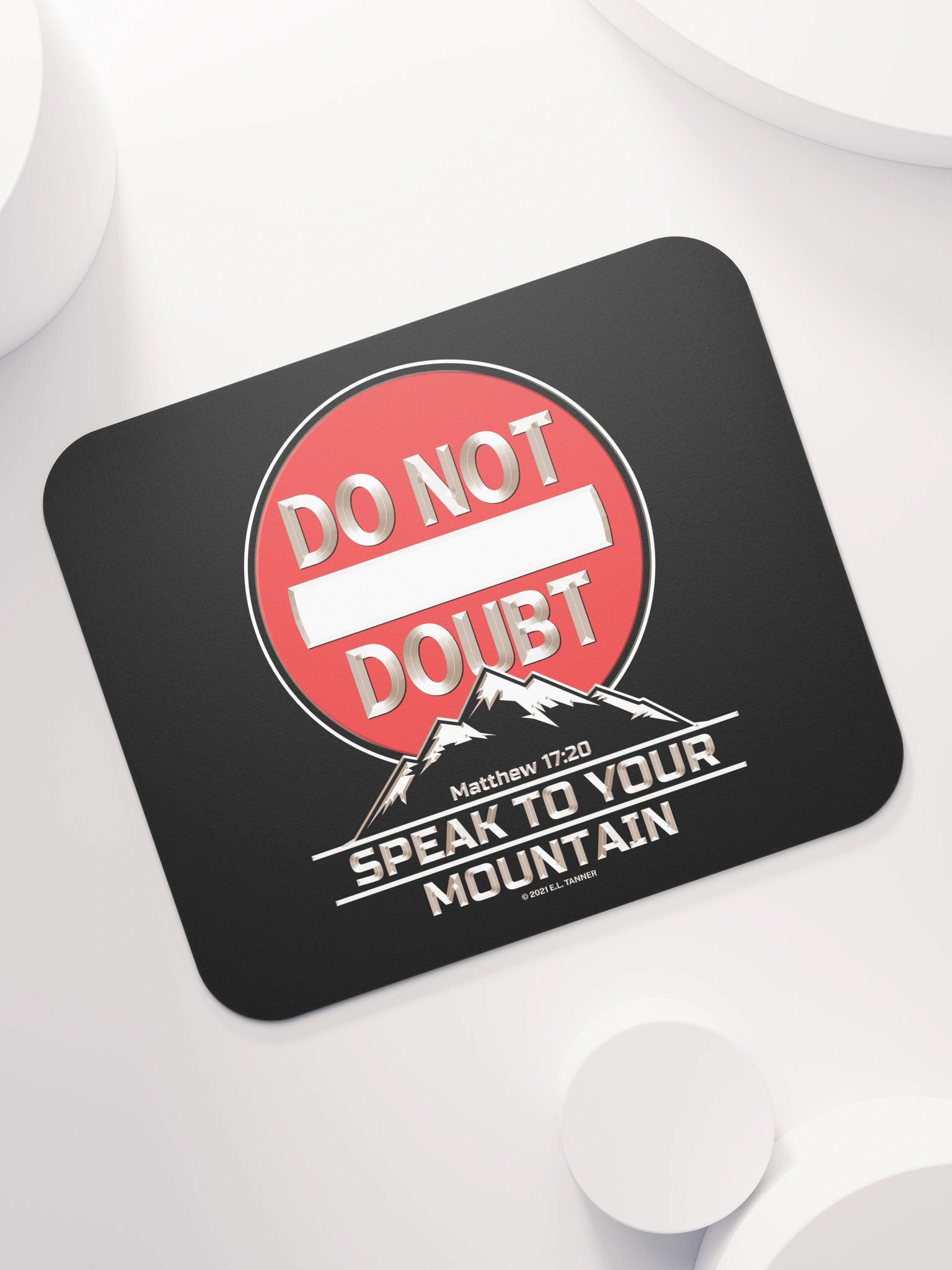 Do Not Doubt, Black Mouse Pad BV product image (7)