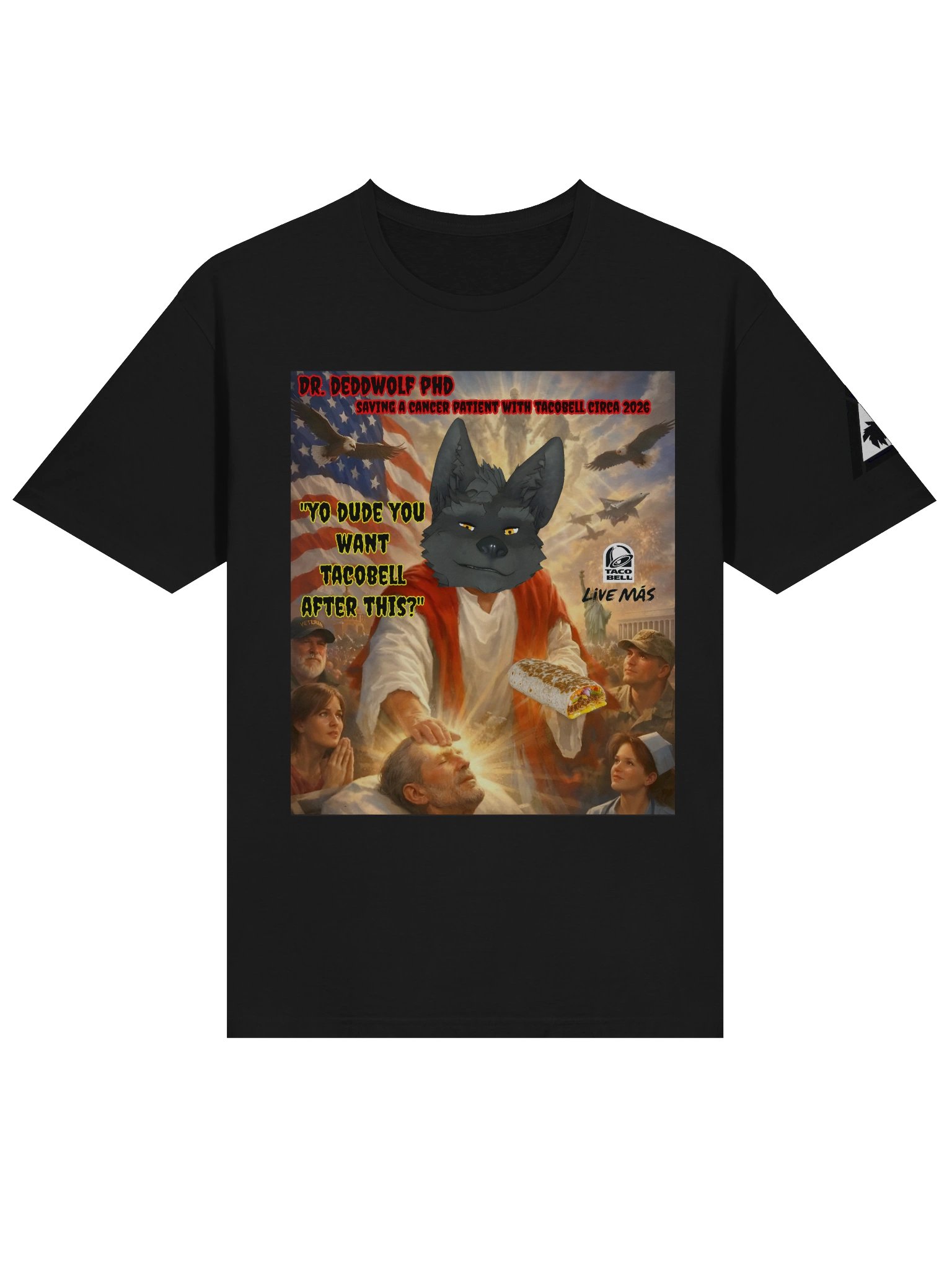 taco bell jesus shirt product image (3)