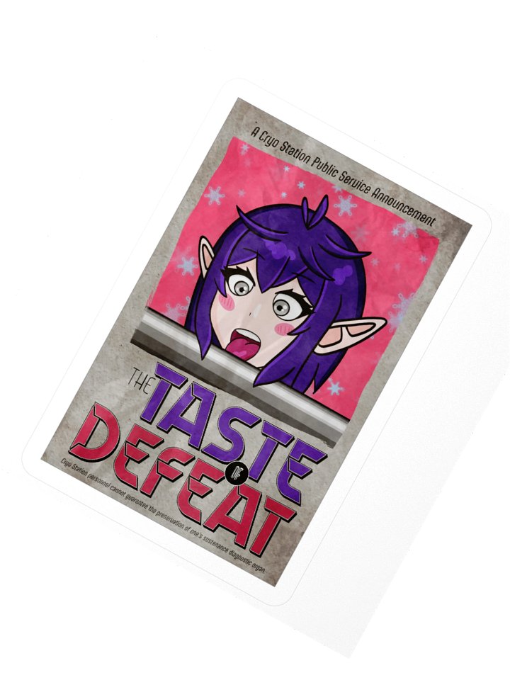Taste of Defeat Sticker product image (5)