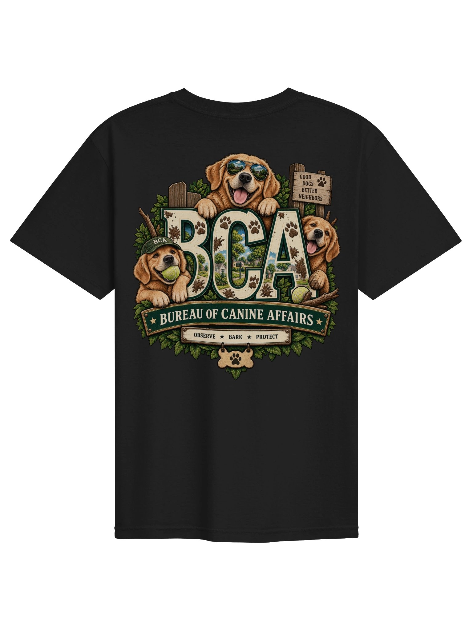 Bureau of Canine Affairs Heavyweight Tee product image (15)