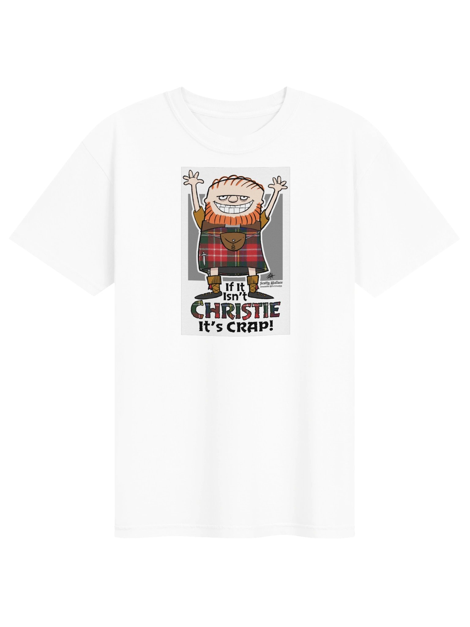 Christie Clan Tartan - Funny Scottish Humor Scotty Wallace product image (235)