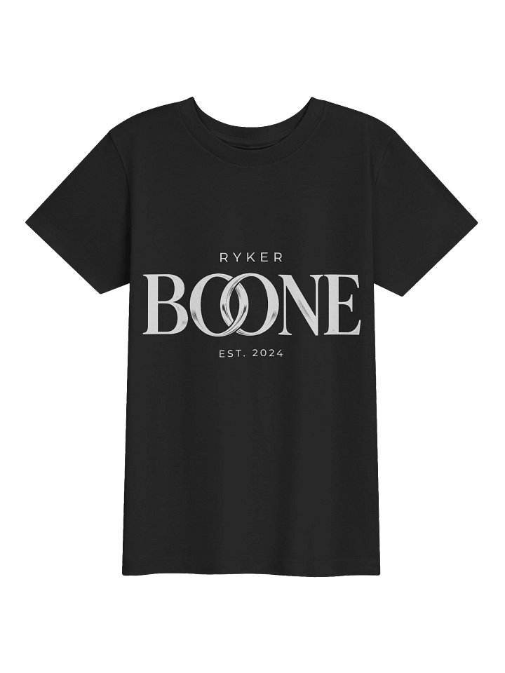 Ryker Boone Youth "Honky Tonk Kid" T-Shirt (Black/White Logo) product image (1)