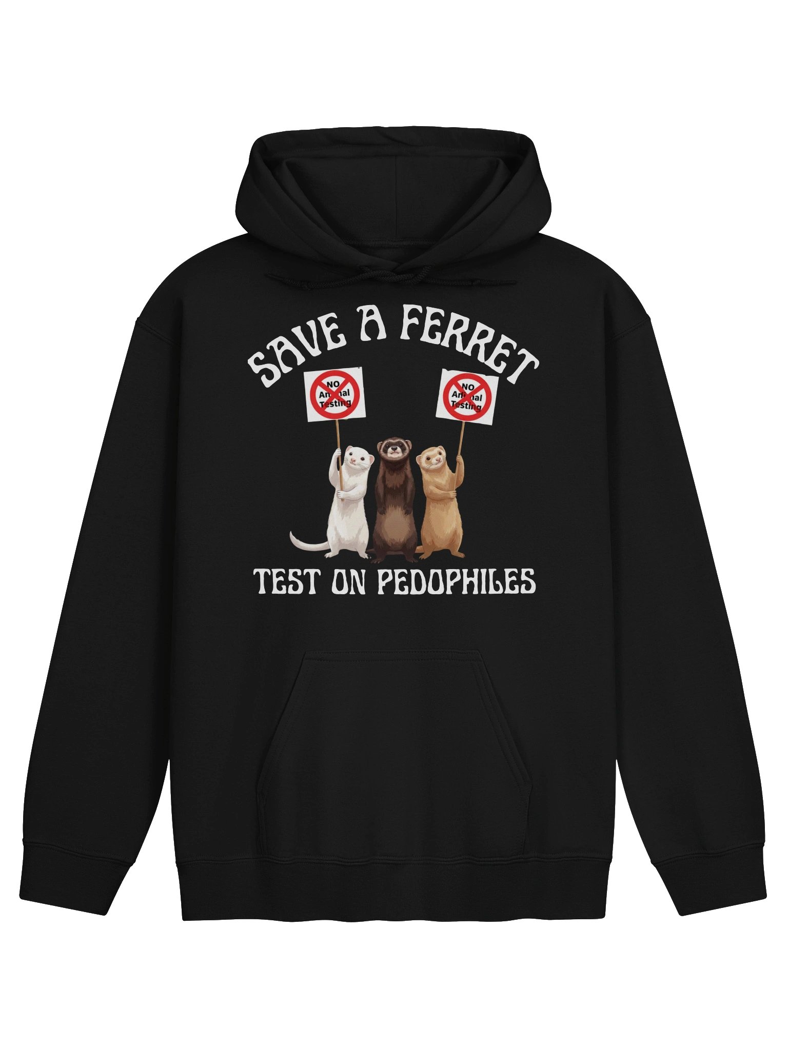 No Animal Testing Hoodie product image (1)
