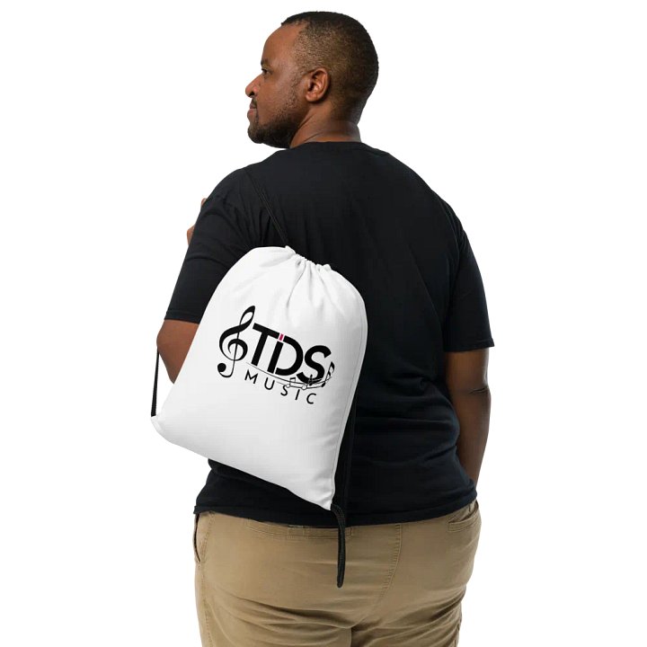 TDS Music All-Over Print Drawstring Bag - Exclusive Musical Design product image (1)