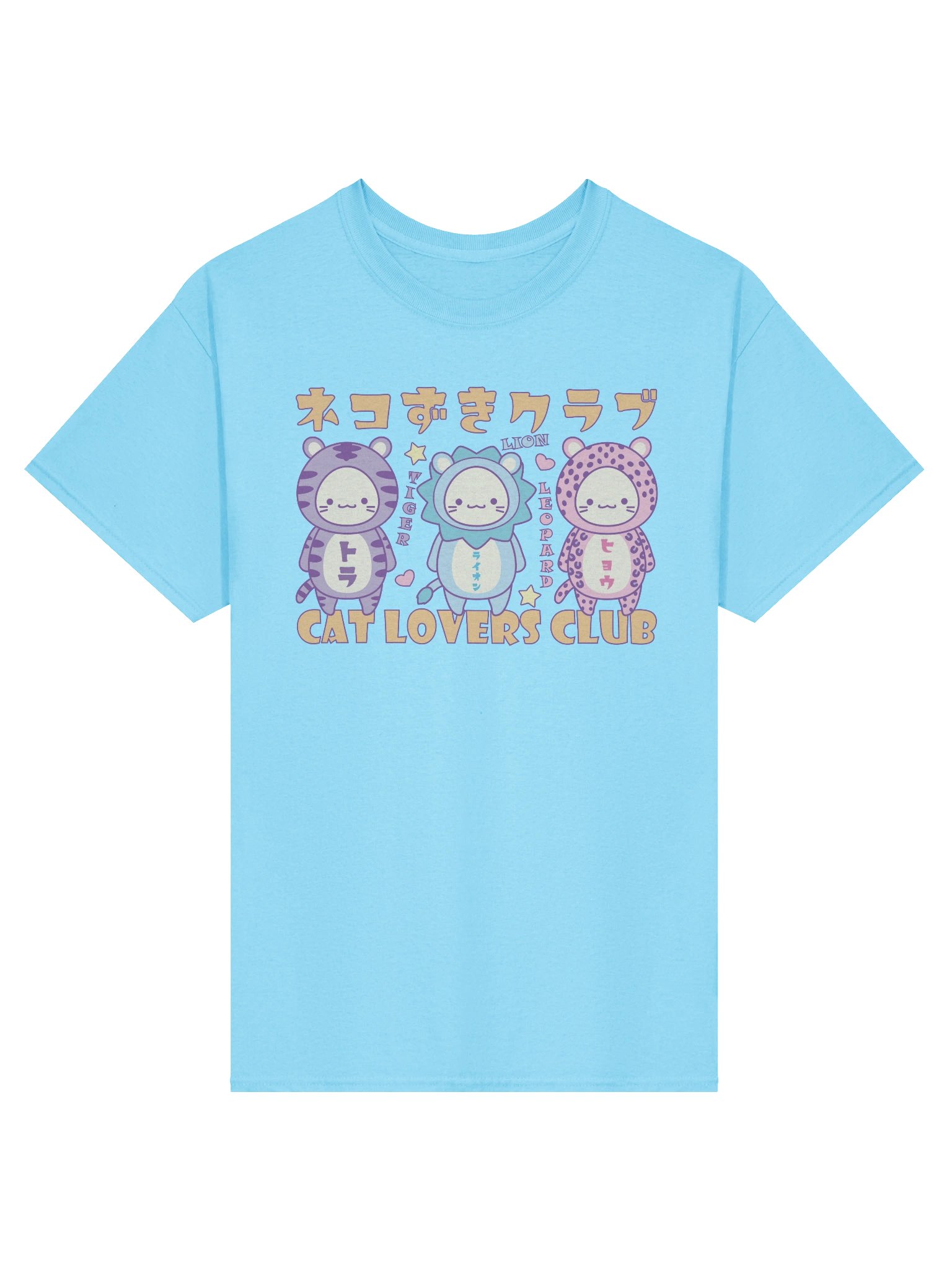 CAT LOVERS CLUB 2 - Unisex Adult Heavyweight T-shirt product image (2)