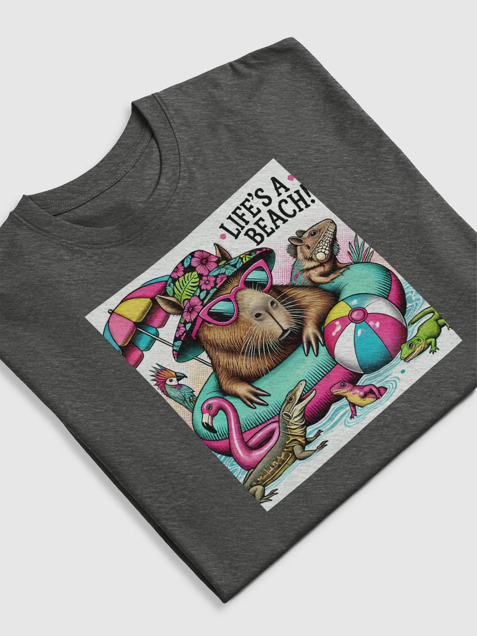 Beach Capybara Tee product image (3)
