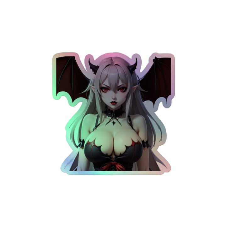 Gothic Demon Holographic Sticker Set product image (2)