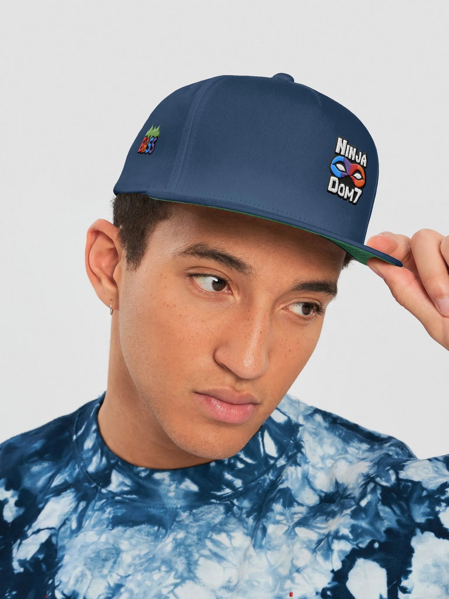 Ninja Flat Snapback Cap product image (19)