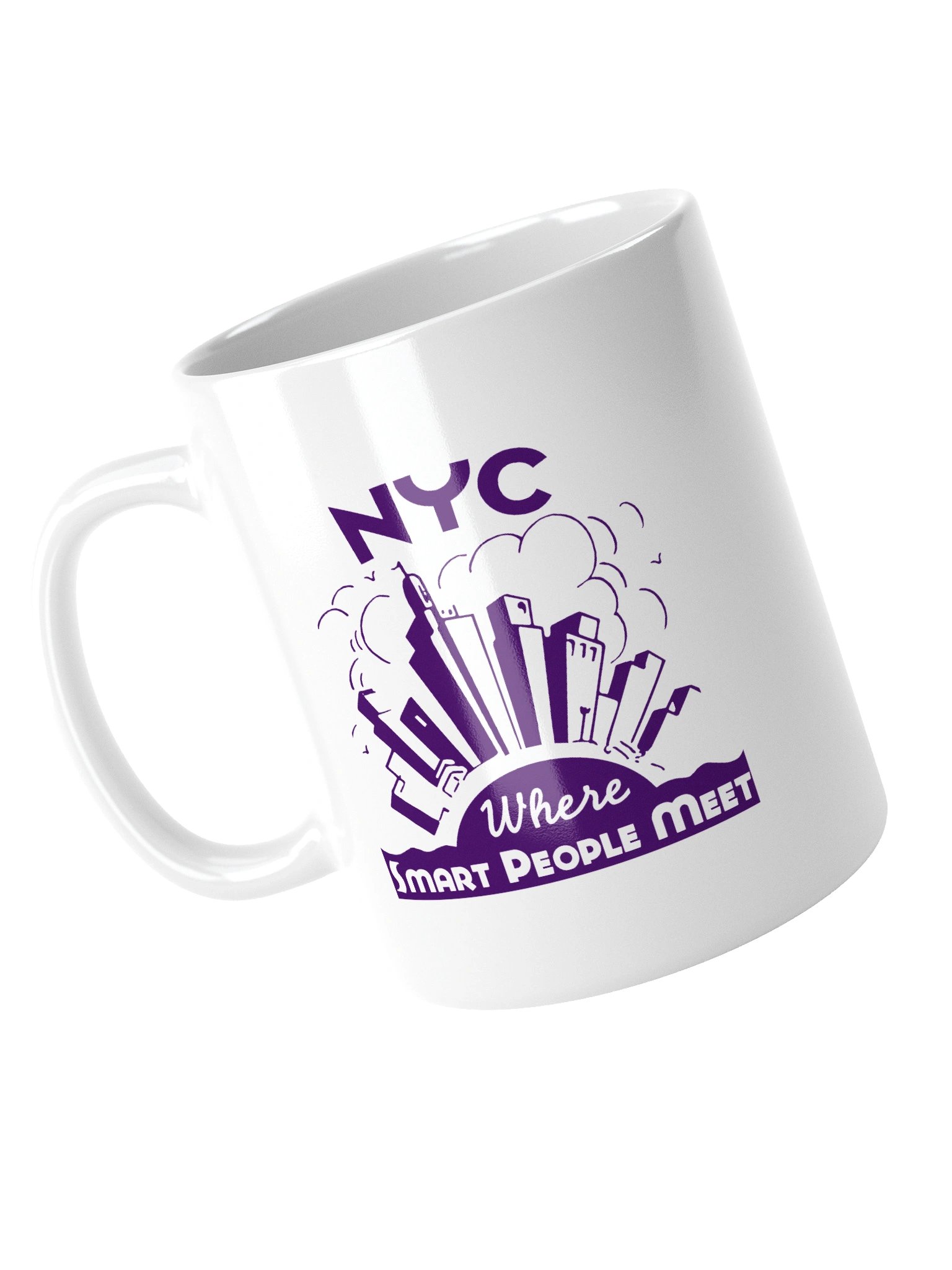'NYC Smart' White Mug product image (4)