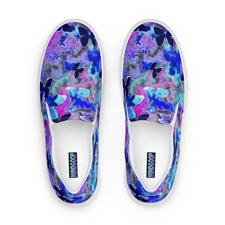 Butterfly nebula slip on canvas shoes (womens) product image (2)