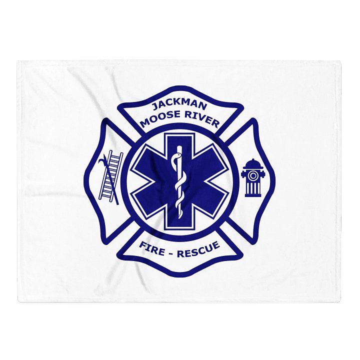 Jackman - Moose River Fire & Rescue Wilderness Adventure Throw Blanket product image (2)