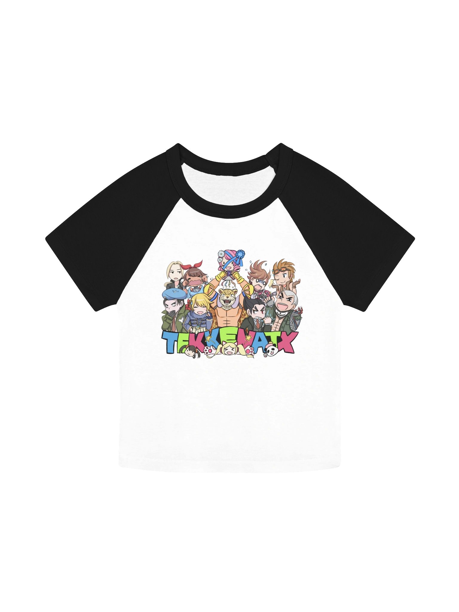 Ladies Baseball Crop Tee product image (1)