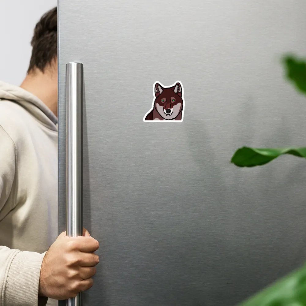 Wolf Magnet product image (8)