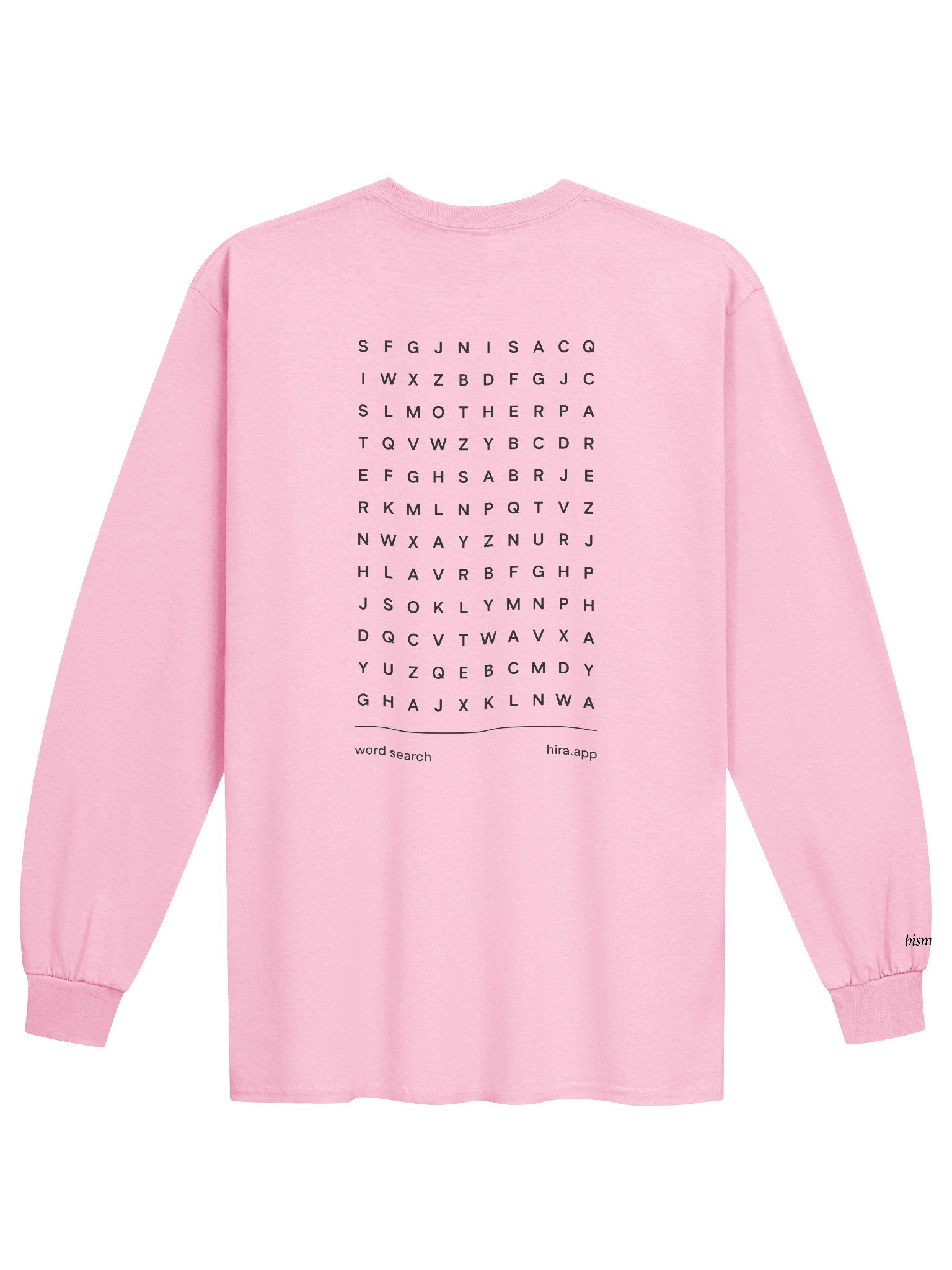 Sisters Word Search Shirt product image (1)