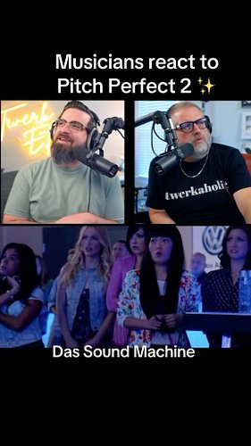 Das Sound Machine are flawless! @pitchperfectmovie #twerkethic #reaction #pitchperfect #pitchperfect2 #dassoundmachine