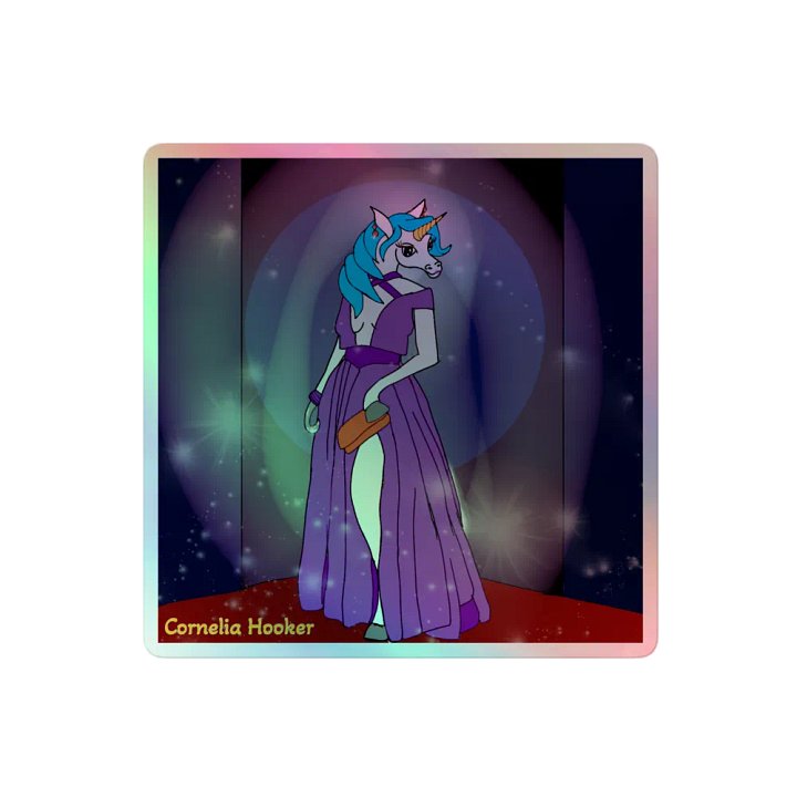 Red Carpet Cornelia Hooker Sticker product image (2)