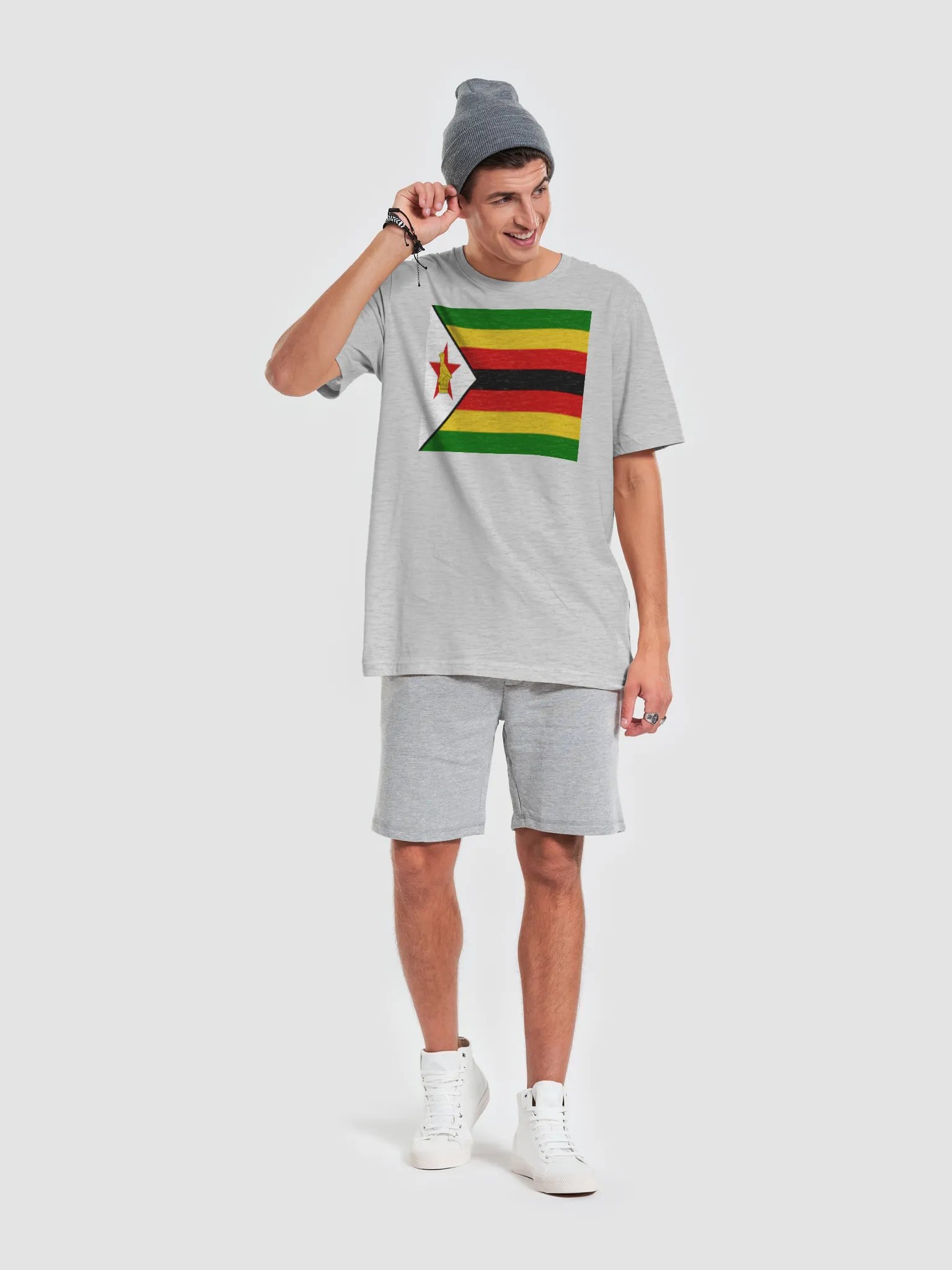 Exclusive Graphic Grove Supersoft Unisex Zimbabwe Flag T-Shirt product image (2)