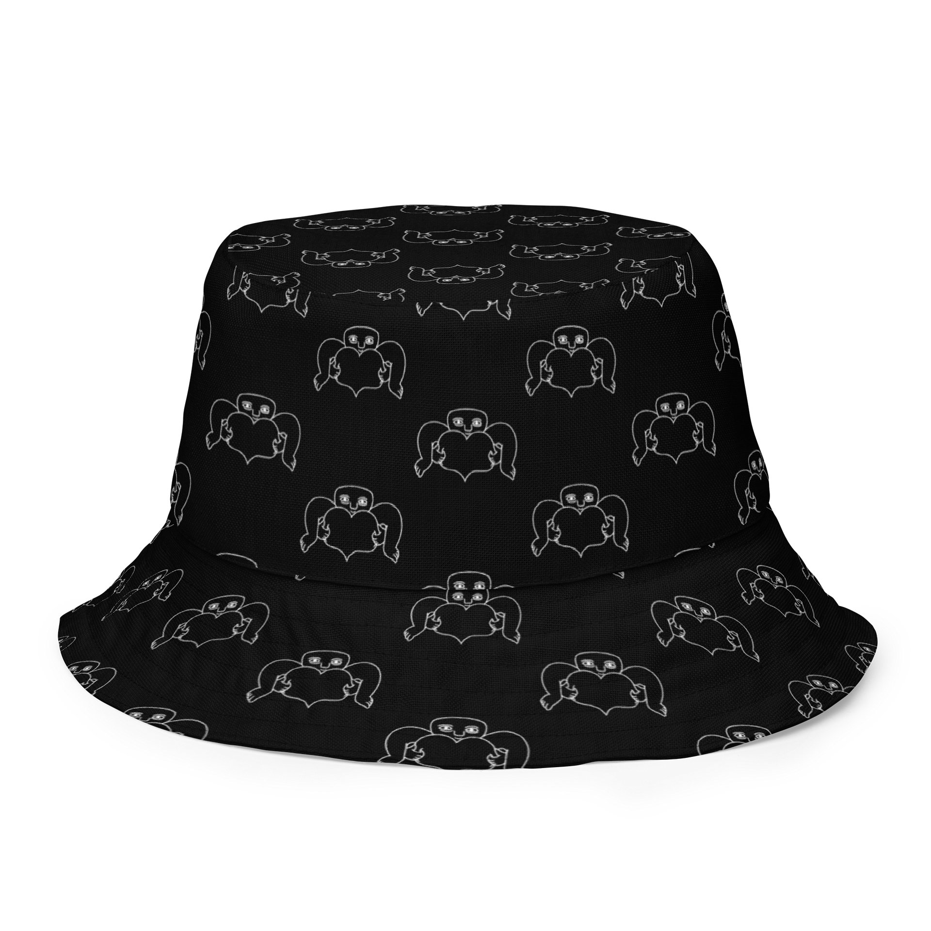 Sheela Claddagh | Reversible Bucket Hat in Irish / Gaeilge / Gaelic product image (8)