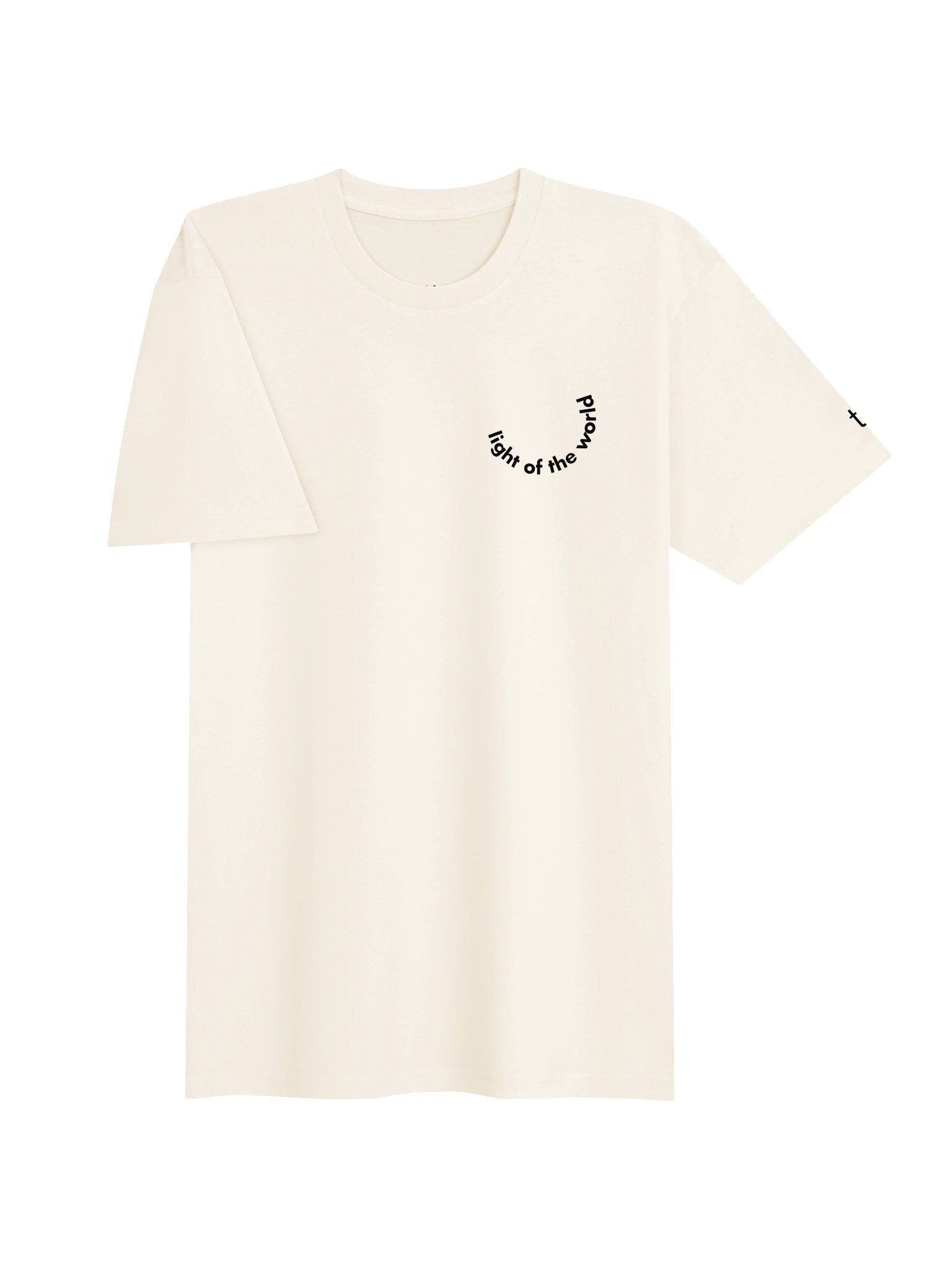 T-Shirt Light of the World - Black product image (7)