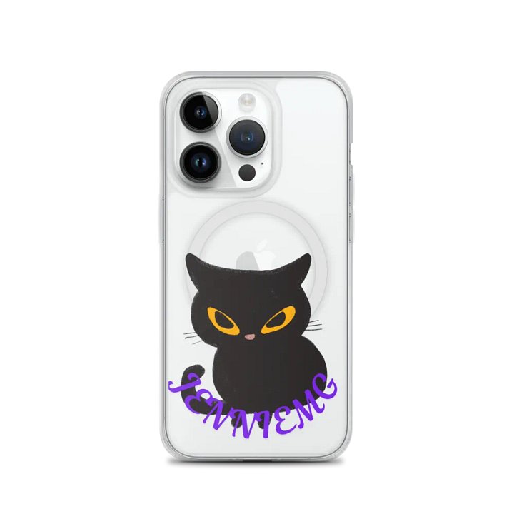 Angry Kitty iPhone® MagSafe® Clear Case product image (3)