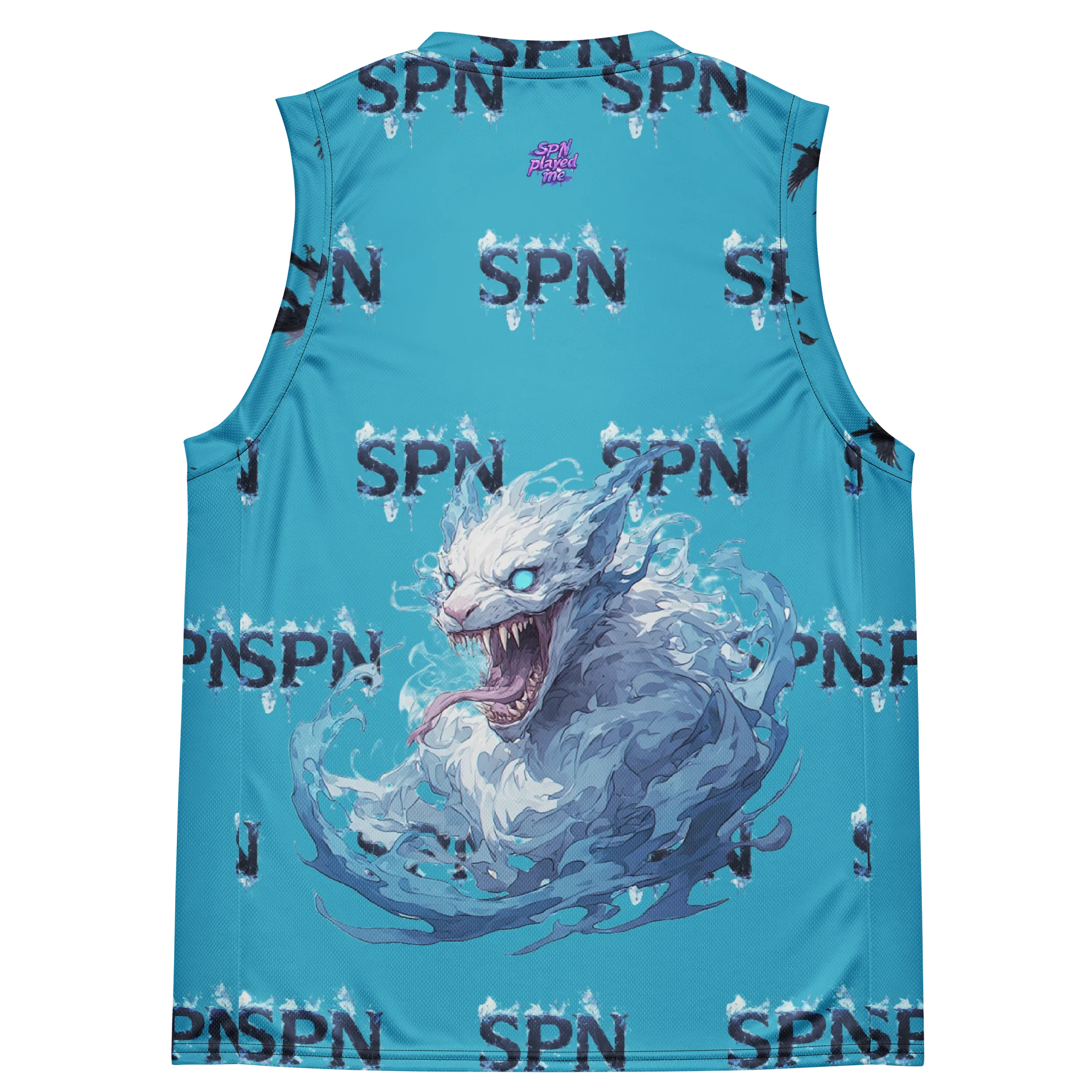 ice cold All-Over Print Basketball Jersey product image (4)