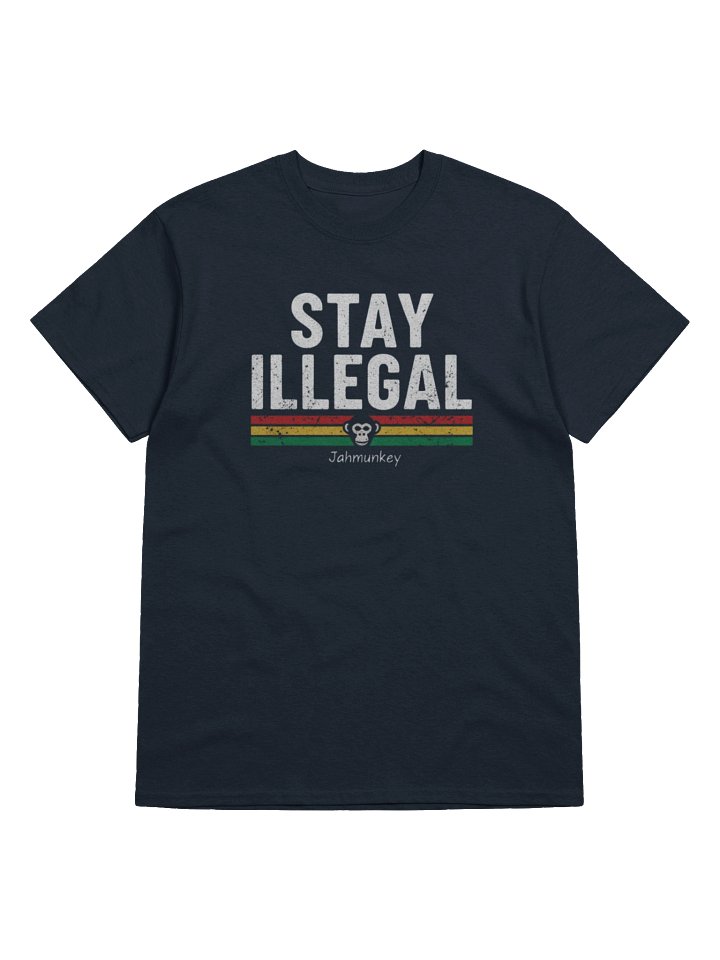 Jahmunkey Stay Illegal Tee product image (1)
