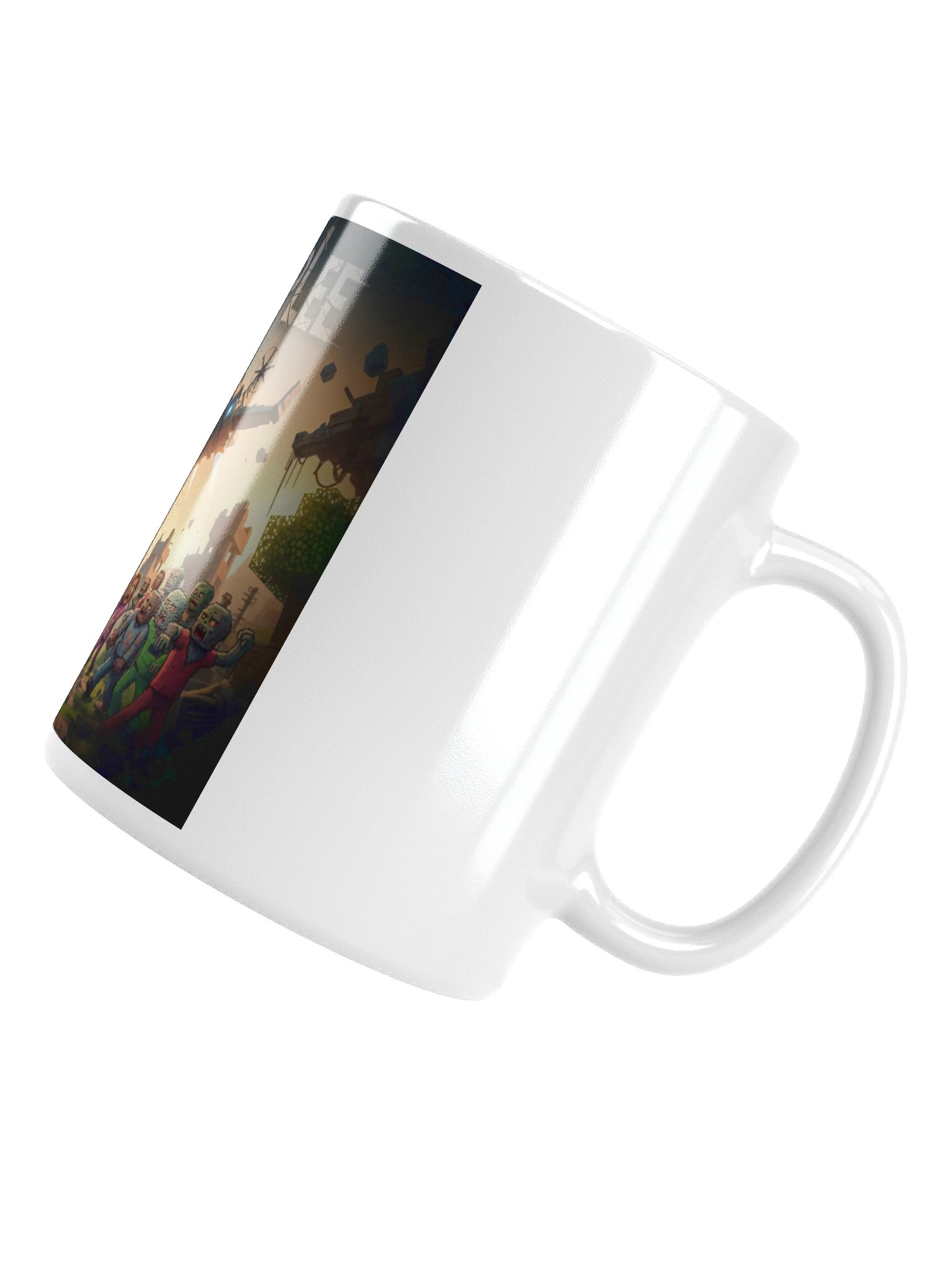 TurnipLee zombie killer white mug product image (6)