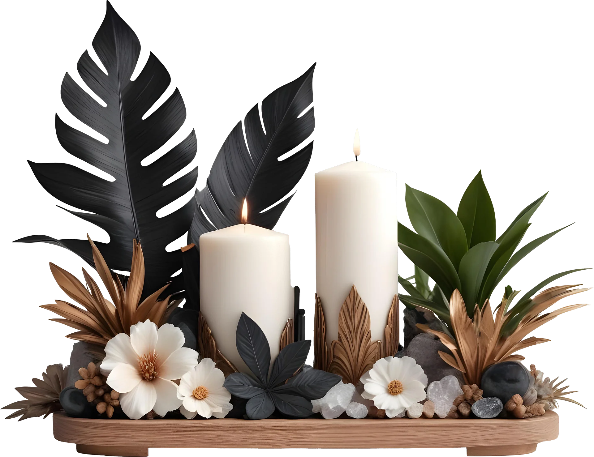 Collection: Dream of Eternity – Art Deco Candle Arrangement product image (1)