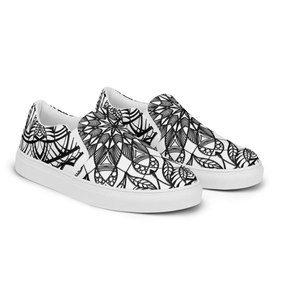 Mandala Harmony Women's Slip-On Shoes product image (10)