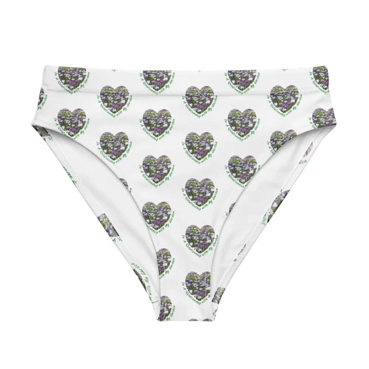Symmetrical Shield Green All-Over Bikini Bottoms product image (1)