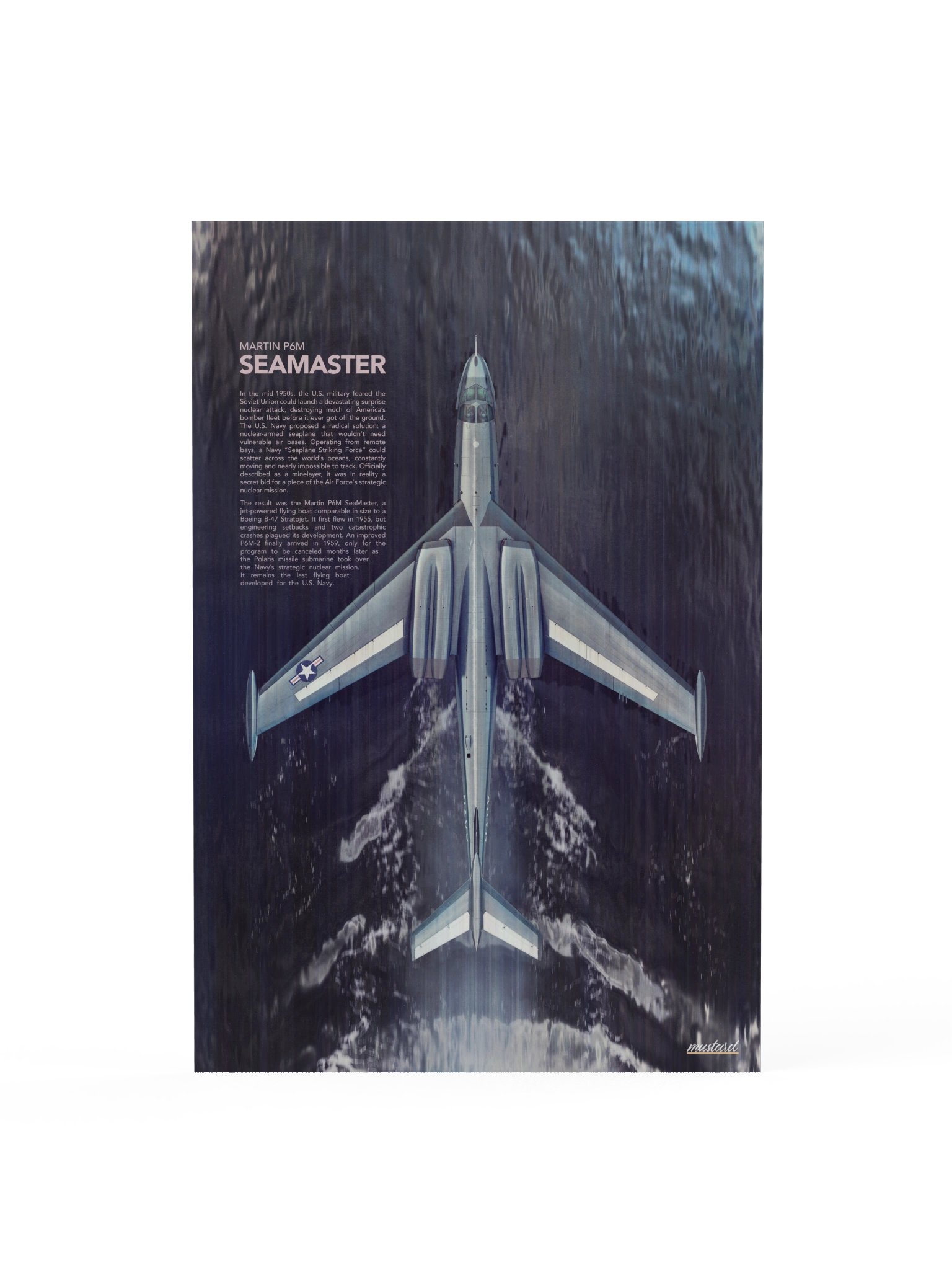 P6M-2 SeaMaster Poster product image (2)