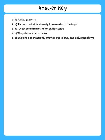 Scientific Method Reading Passage with Comprehension Questions product image (3)