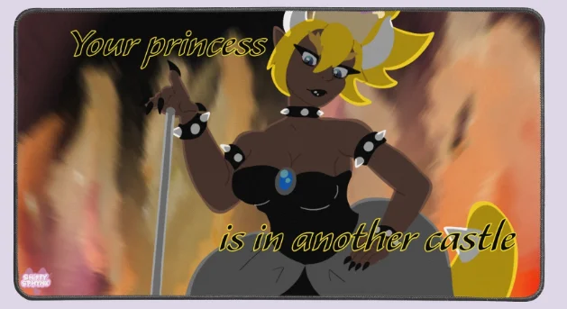 Princess Bowsette Mat product image (1)