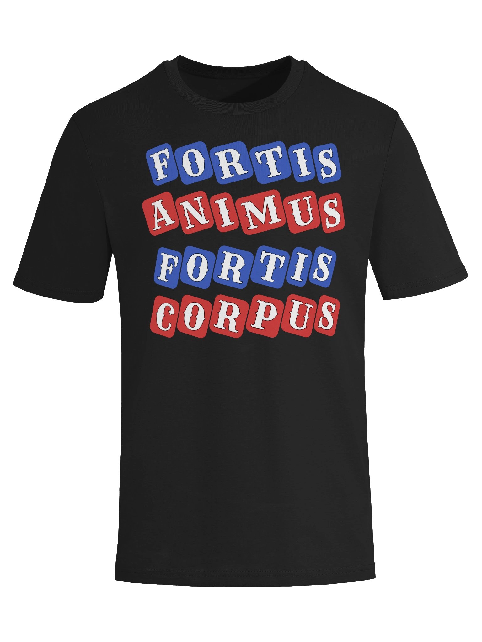 Strong Mind Strong Body In Latin Unisex Organic Cotton Graphic T-shirt product image (1)