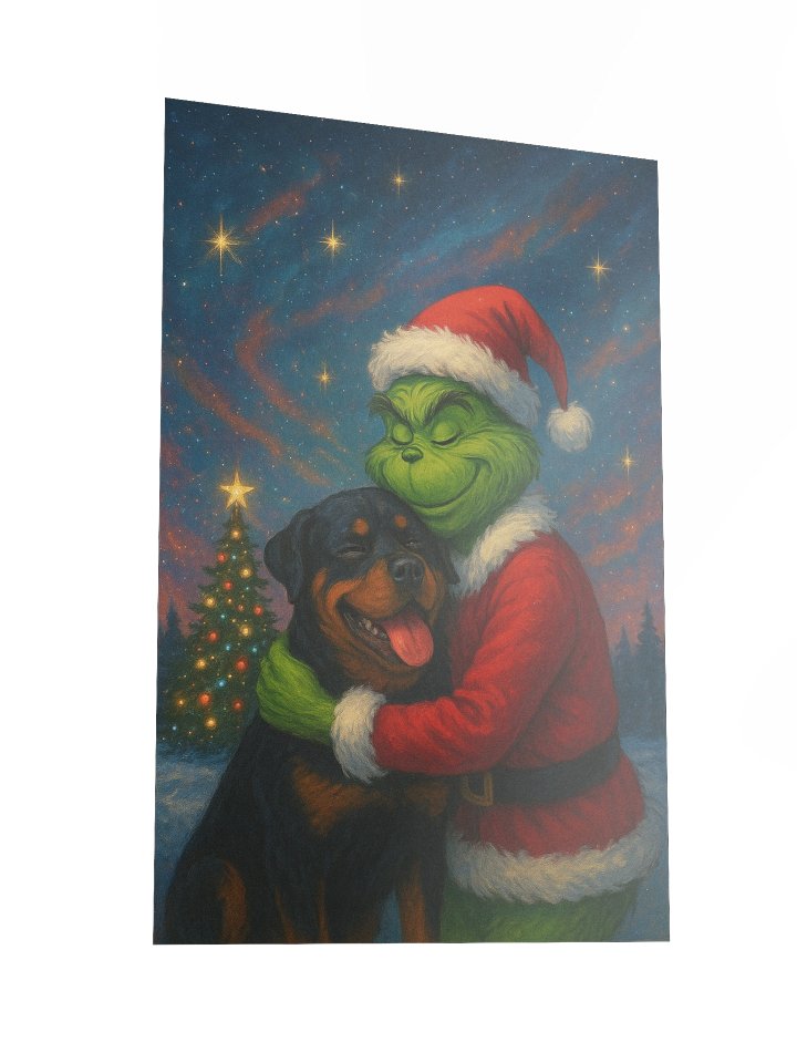 Rottweiler & Grinch Poster product image (4)