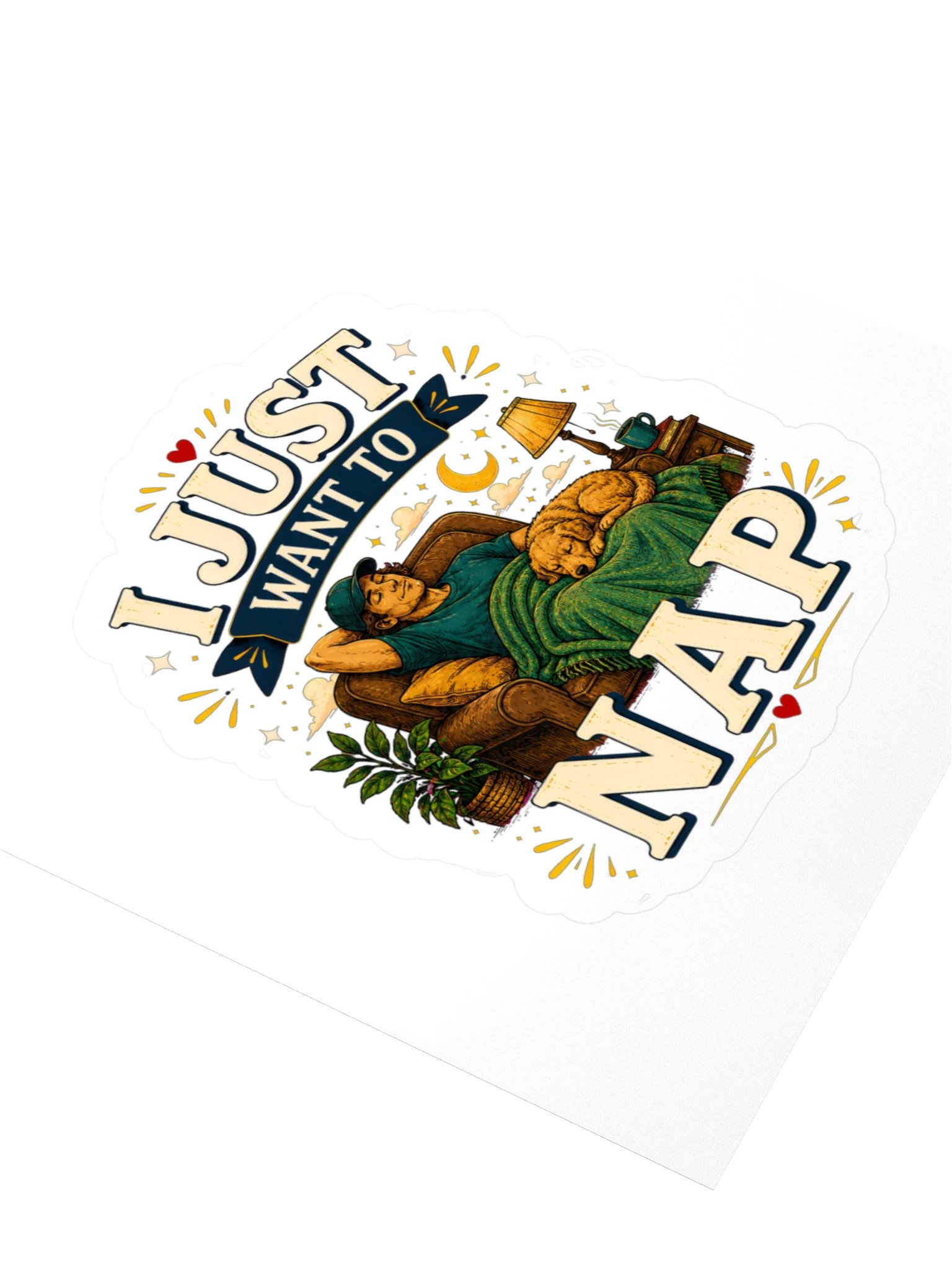 I Just Want To Nap Sticker product image (3)